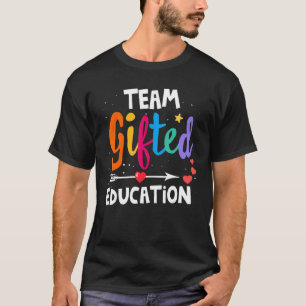 Ed Education Team Teacher Student School Special E T-Shirt