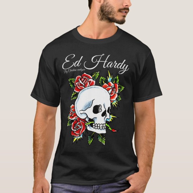 Ed Hardy Classic Tshirt Design 01 Medium (Front)