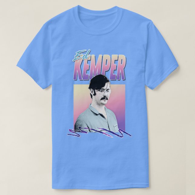 Ed Kemper Aesthetic Retro Styled Design T-Shirt (Design Front)