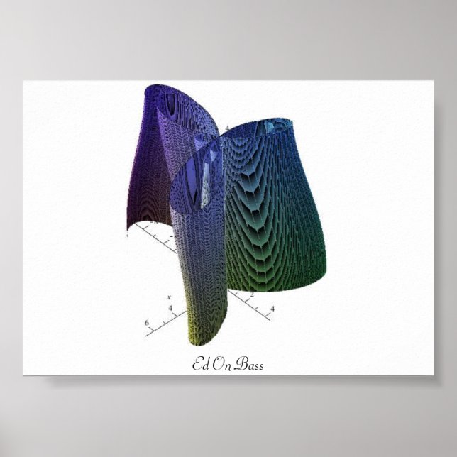 Ed On Bass Poster (Front)