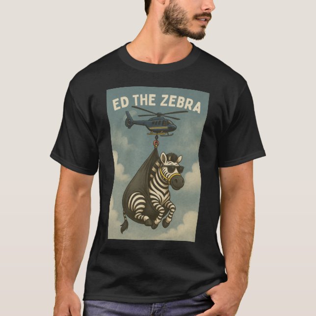 Ed the Zebra Tennessee Escape T-Shirt (Front)