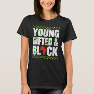 ed Young Black Dashiki African Pride History Month T-Shirt