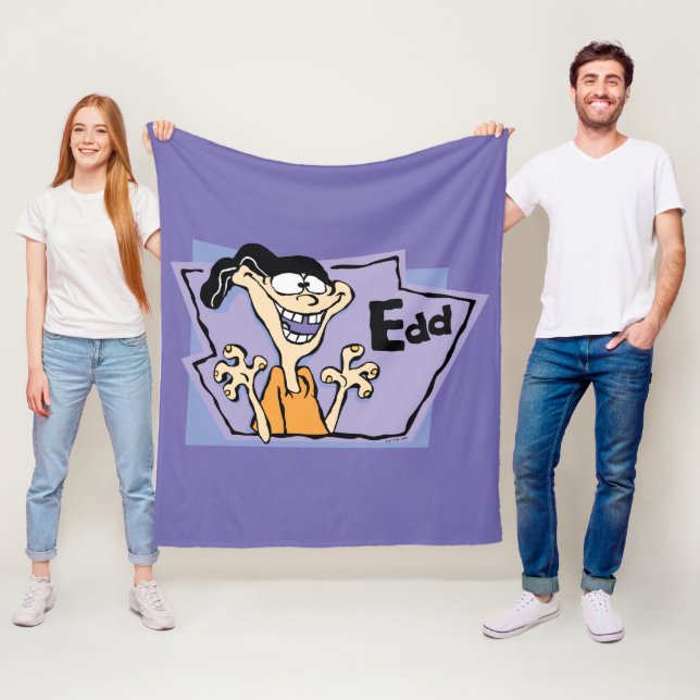 Edd Character Graphic Fleece Blanket (In Situ)