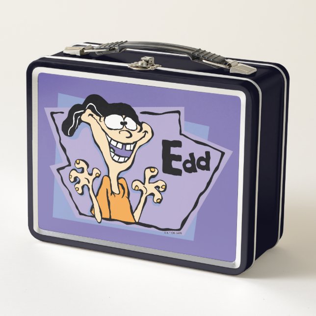 Edd Character Graphic Metal Lunch Box (Front)