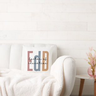 EdD Doctor Of Education Graduation Cushion