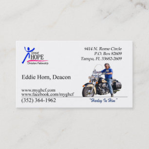 Eddie Horn Business Card