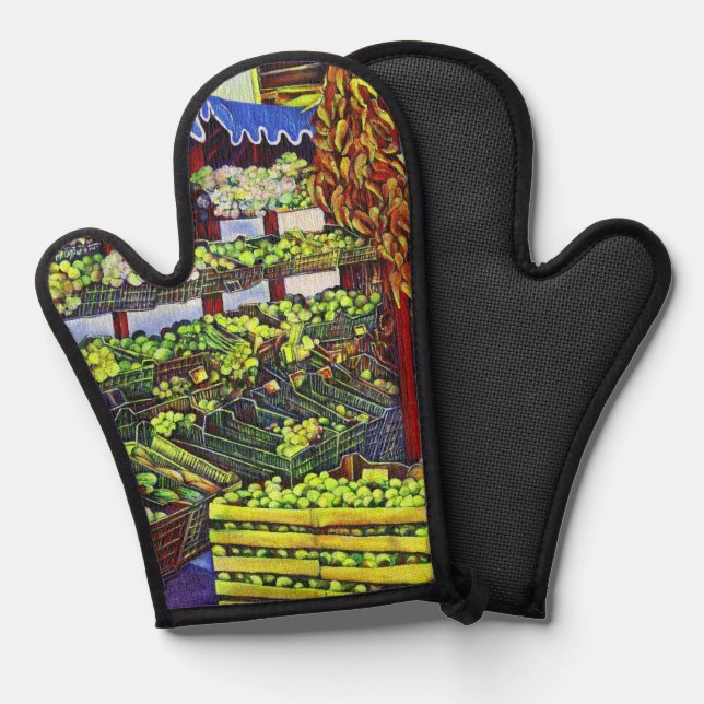 Eddie’s Market, Hungary Oven Mitt (Front/Back)
