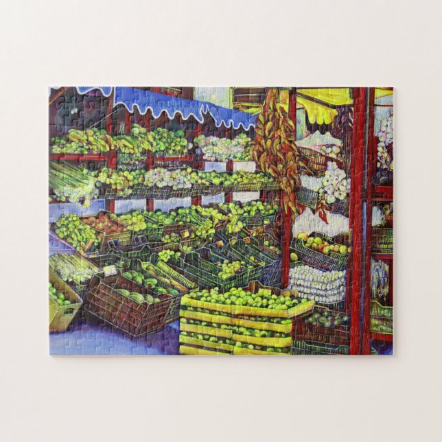 Eddie's Market, Hungary Jigsaw Puzzle (Horizontal)