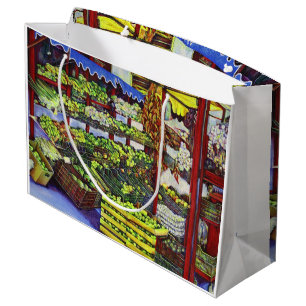 Eddie's Market, Hungary Large Gift Bag