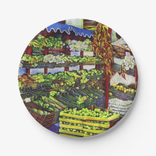 Eddie's Market, Hungary Paper Plate