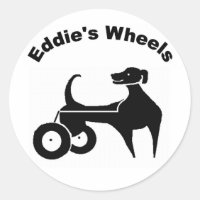 Eddie's Wheels Small Sticker
