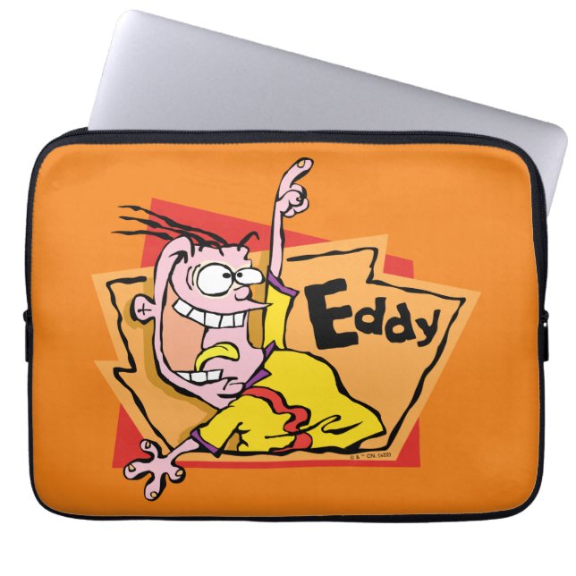 Eddy Character Graphic Laptop Sleeve (Front)