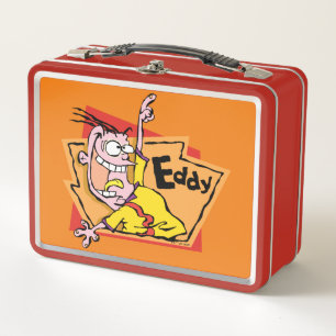 Eddy Character Graphic Metal Lunch Box
