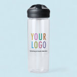 Eddy®  Custom Water Bottle with Company Logo 20 oz<br><div class="desc">Easily personalise this CamelBak® Eddy® plastic water bottle with your own company logo, tagline, recipient name, or other custom text. It has a handle, and it's leak-proof, dishwasher safe, and made with 50% recycled plastic BPA, BPS & BPF Free. Encouraging the use of reusable water bottles in your office can...</div>