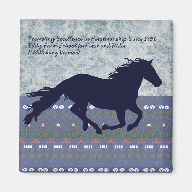 Eddy Farm School for Horse and Rider Magnet (Front)