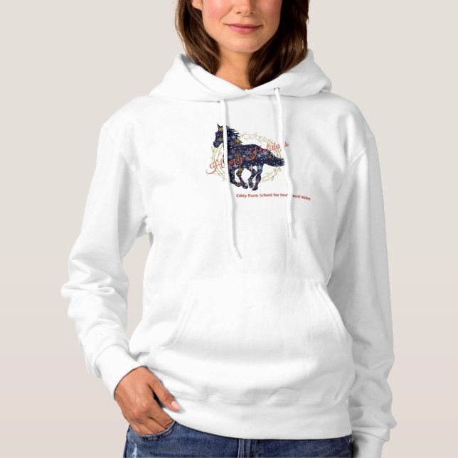 Eddy Farm Women's Basic Hoodie (Front)