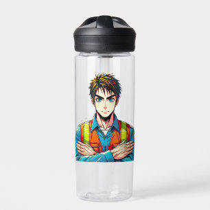 Eddy®+ water bottle with manga security specialist