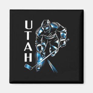 Eddy's Canyon Hockey Uni-adult Utah Hockey Magnet