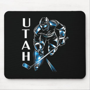 Eddy's Canyon Hockey Uni-adult Utah Hockey Mouse Pad