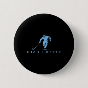 Eddy's Canyon Hockey Utah Hockey  6 Cm Round Badge