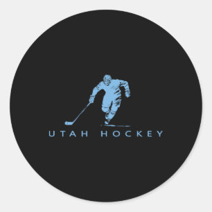 Eddy's Canyon Hockey Utah Hockey  Classic Round Sticker