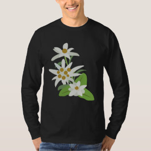 Edelweiss Flower Mountain Flowers Switzerland Aust T-Shirt
