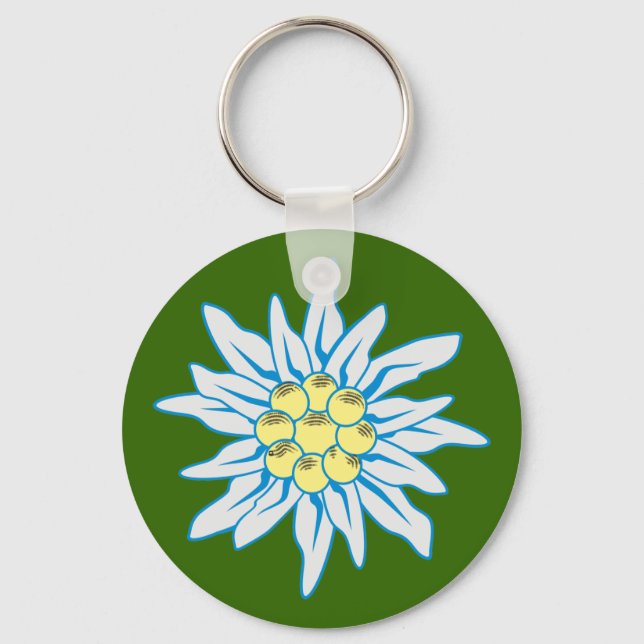 Edelweiss Key Ring (Front)
