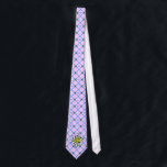 Edelweiss on blue white yellow tie<br><div class="desc">Bavarian deaccent,  with or without edelweiss,  you decide yourself</div>