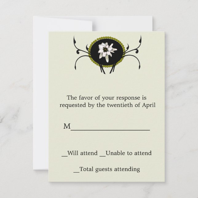 Edelweiss RSVP Card (Front)