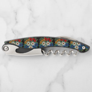 Edelweiss Swiss Alpine Flower Corkscrew