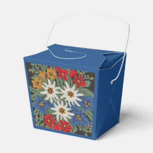 Edelweiss Swiss Alpine Flower Favour Box