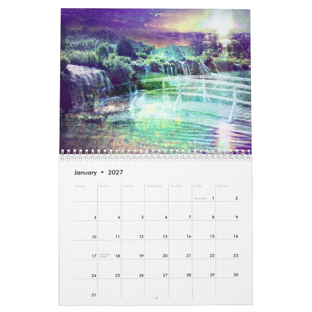 Eden Expressions 2015 Calendar (Jan 2027)