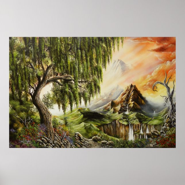 Eden Oil Paintings Poster (Front)