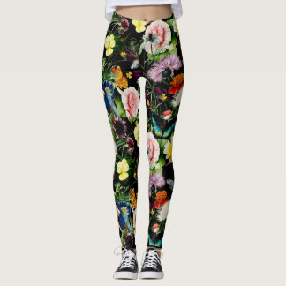 EDEN Patterns Black Leggings