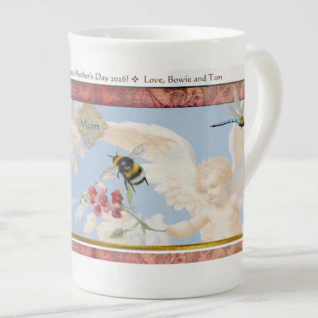 'Eden' Porcelain Mug (For lovers of coffee, tea or any beverage, our Eden mug is a great gift idea. Pair with Eden teapot!)