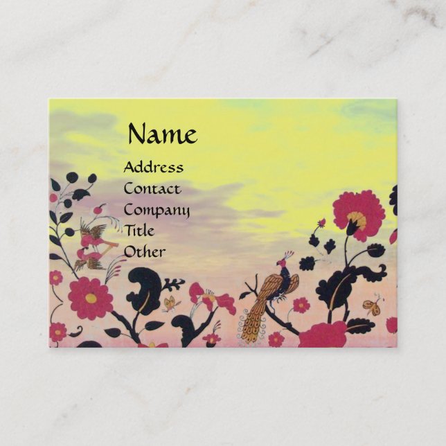EDEN / WHIMSICAL GARDEN BUSINESS CARD (Front)