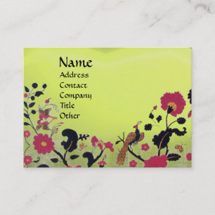 EDEN / WHIMSICAL GARDEN ,yellow topaz Business Card