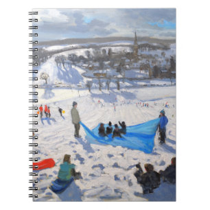 Edensor Village Chatsworth 2010 Spiral Notebook