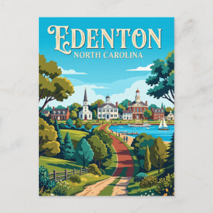 Edenton USA Postcard