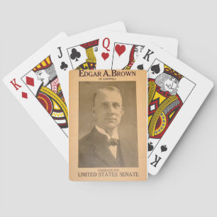 Edgar Alan Brown Playing Cards