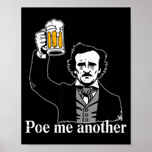 Edgar Allan E Me Another Raven Nevermore Gothic Gi Poster