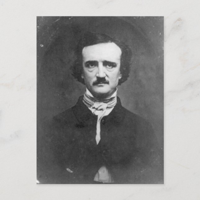 Edgar Allan Poe-1848 Postcard (Front)