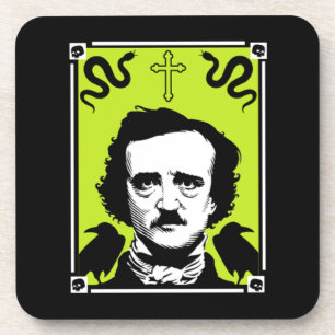 Edgar Allan Poe Anniversary January 19     Coaster