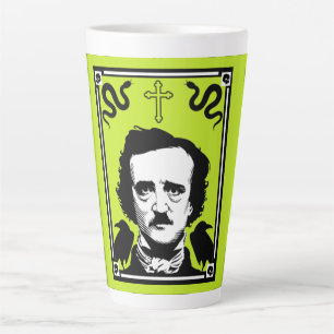 Edgar Allan Poe Anniversary January 19      Latte Mug