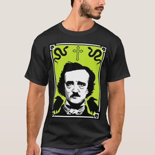 Edgar Allan Poe Anniversary January 19  T-Shirt (Front)