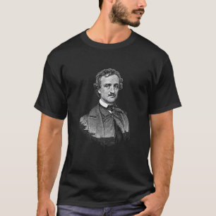 Edgar Allan Poe Author Portrait Writer Poet T-Shirt