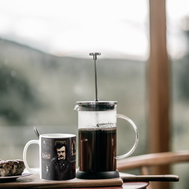 Edgar Allan Poe Coffee Mug (Creator Uploaded)