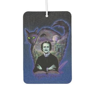 Edgar Allan Poe Gothic Car Air Freshener