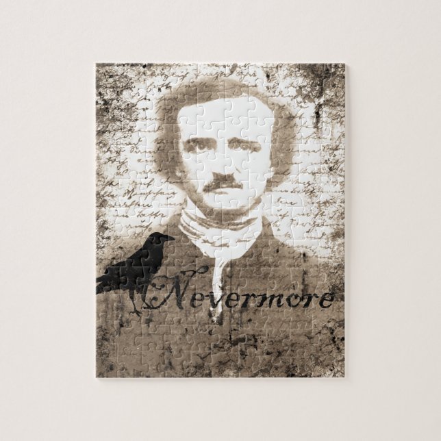 Edgar Allan Poe Jigsaw Puzzle (Vertical)