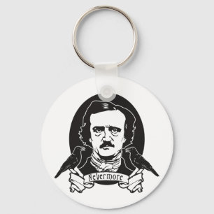 Edgar Allan Poe Key Ring